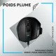 Logitech G G502 X souris Droitier USB Type-A Optique 25600 DPI Logitech G G502 X souris Droitier USB Type-A Optique 25600 DPI