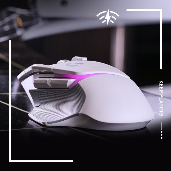 Logitech G G502 X Plus souris Jouer Droitier RF sans fil Optique 25600 DPI