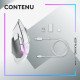 Logitech G G502 X Plus souris Jouer Droitier RF sans fil Optique 25600 DPI