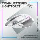 Logitech G G502 X Plus souris Jouer Droitier RF sans fil Optique 25600 DPI