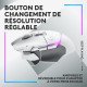 Logitech G G502 X Plus souris Jouer Droitier RF sans fil Optique 25600 DPI