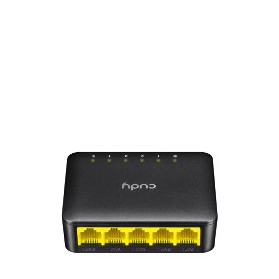 Cudy GS105D commutateur réseau Gigabit Ethernet (10/100/1000) Noir Cudy GS105D commutateur réseau Gigabit Ethernet (10/100/1000) Noir