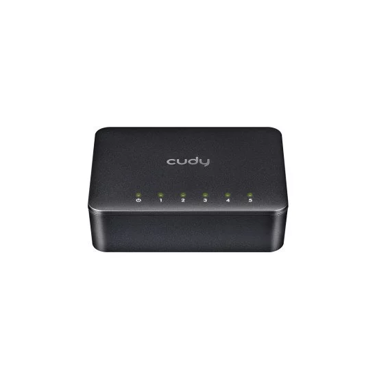 Cudy GS105D commutateur réseau Gigabit Ethernet (10/100/1000) Noir Cudy GS105D commutateur réseau Gigabit Ethernet (10/100/1000) Noir