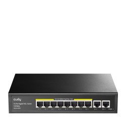 Cudy GS1010PE commutateur réseau Gigabit Ethernet (10/100/1000) Connexion Ethernet POE Noir Cudy GS1010PE commutateur réseau Gigabit Ethernet (10/100/1000) Connexion Ethernet POE Noir