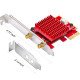 Cudy WE3000S carte réseau Interne WLAN / Bluetooth 2400 Mbit/s Cudy WE3000S carte réseau Interne WLAN / Bluetooth 2400 Mbit/s
