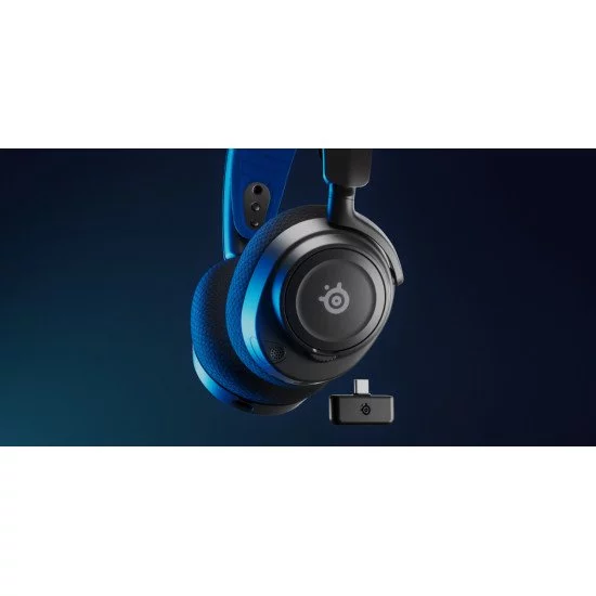 Steelseries Arctis Nova 7P Casque Avec fil &sans fil Arceau Jouer USB Type-C Bluetooth Noir, Bleu Steelseries Arctis Nova 7P Casque Avec fil &sans fil Arceau Jouer USB Type-C Bluetooth Noir, Bleu