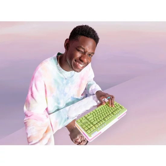 Logitech G G715 clavier sans fil + Bluetooth AZERTY Français Blanc Logitech G G715 clavier sans fil + Bluetooth AZERTY Français Blanc