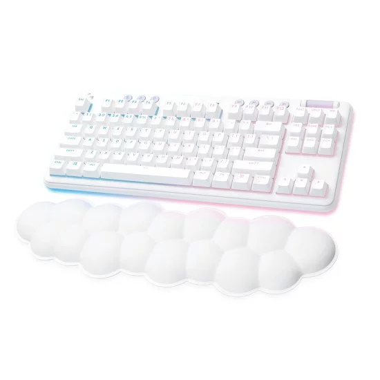 Logitech G G715 clavier sans fil + Bluetooth AZERTY Français Blanc Logitech G G715 clavier sans fil + Bluetooth AZERTY Français Blanc