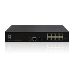 LevelOne GEL-1061 commutateur réseau Géré L2 Gigabit Ethernet (10/100/1000) Noir
