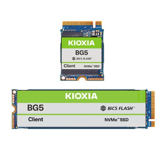 Kioxia KBG50ZNS512G disque SSD M.2 512 Go PCI Express 4.0 BiCS FLASH TLC NVMe