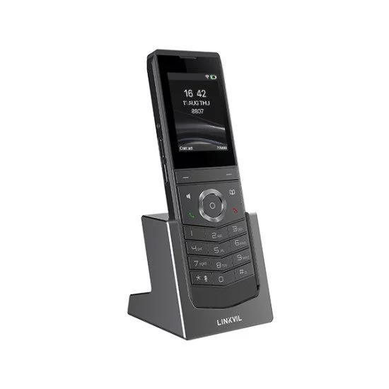 Fanvil W611W téléphone fixe Noir 4 lignes Wifi Fanvil W611W téléphone fixe Noir 4 lignes Wifi