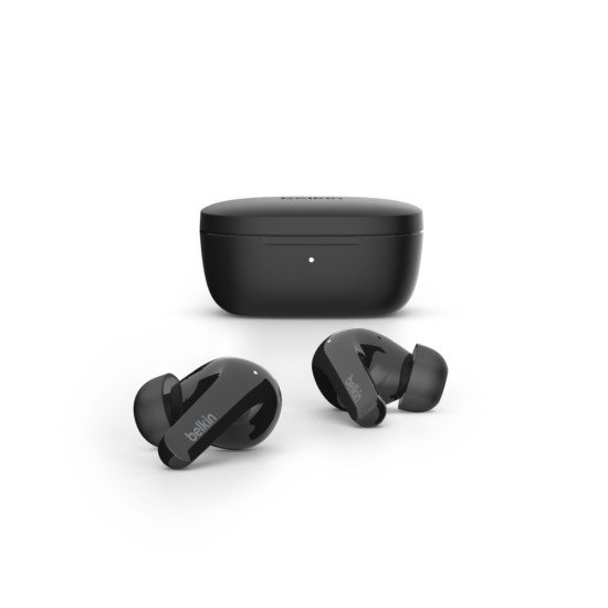 Belkin SOUNDFORM Flow Casque Sans fil Ecouteurs Appels/Musique USB Type-C Bluetooth Noir