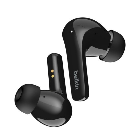 Belkin SOUNDFORM Flow Casque Sans fil Ecouteurs Appels/Musique USB Type-C Bluetooth Noir