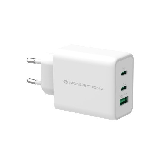 Conceptronic ALTHEA12W chargeur d'appareils mobiles Blanc Intérieure