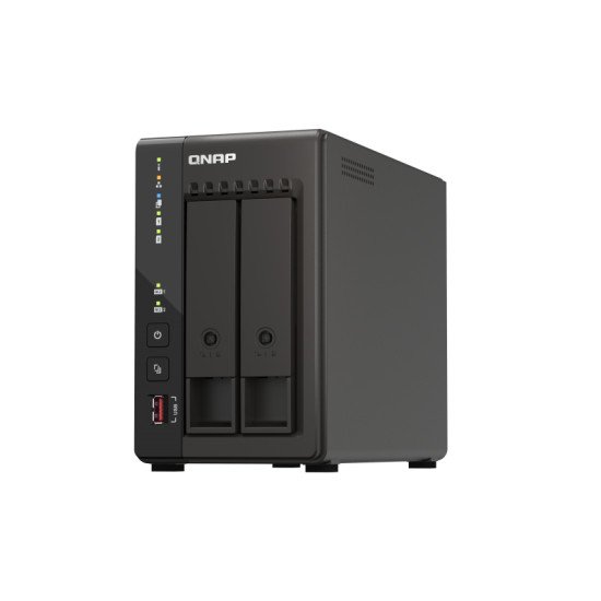 QNAP TS-253E NAS Tower Ethernet/LAN Noir J6412