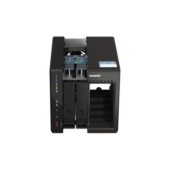 QNAP TS-253E NAS Tower Ethernet/LAN Noir J6412