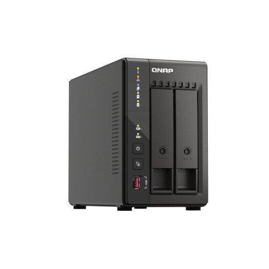 QNAP TS-253E NAS Tower Ethernet/LAN Noir J6412