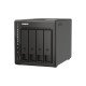 QNAP TS-453E NAS Ethernet/LAN Noir J6412