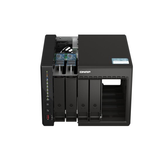 QNAP TS-453E NAS Ethernet/LAN Noir J6412