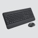 Logitech Signature MK650 Combo For Business clavier Souris incluse Bluetooth QWERTZ Suisse Graphite