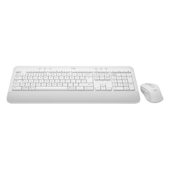 Logitech Signature MK650 Combo For Business clavier Souris incluse RF sans fil + Bluetooth QWERTZ Allemand Blanc