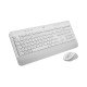 Logitech Signature MK650 Combo For Business clavier Souris incluse RF sans fil + Bluetooth QWERTZ Allemand Blanc