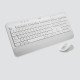 Logitech Signature MK650 Combo For Business clavier Souris incluse Bluetooth QWERTZ Suisse Blanc