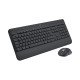 Logitech Signature MK650 Combo For Business clavier Souris incluse RF sans fil + Bluetooth QWERTZ Allemand Graphite