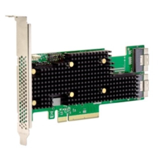 Broadcom BCM HBA 9600-16i SAS/SATA/NVMe carte et adaptateur d'interfaces Interne SFF-8654