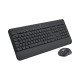 Logitech Signature MK650 Combo For Business clavier Souris incluse RF sans fil + Bluetooth QWERTY Graphite