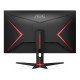 AOC Q27G2E/BK écran plat de PC 68,6 cm (27") 2560 x 1440 pixels Quad HD Noir, Rouge