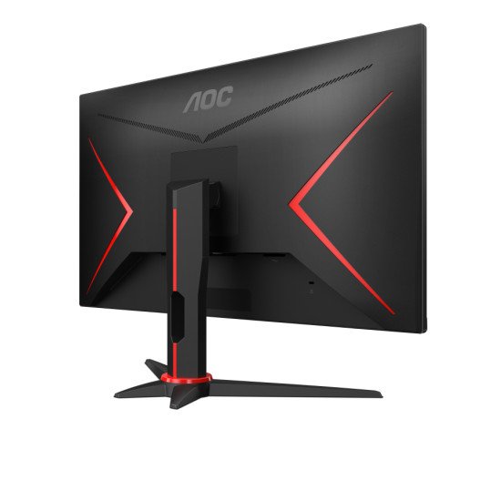 AOC Q27G2E/BK écran plat de PC 68,6 cm (27") 2560 x 1440 pixels Quad HD Noir, Rouge