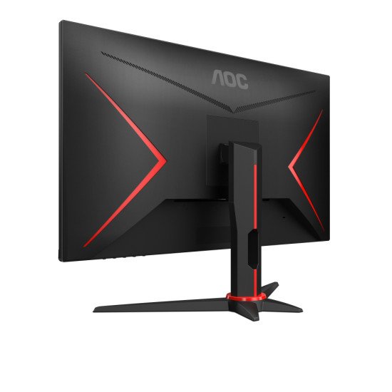 AOC Q27G2E/BK écran plat de PC 68,6 cm (27") 2560 x 1440 pixels Quad HD Noir, Rouge