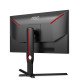 AOC 25G3ZM/BK écran plat de PC 62,2 cm (24.5") 1920 x 1080 pixels Full HD Noir, Rouge