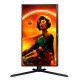 AOC 25G3ZM/BK écran plat de PC 62,2 cm (24.5") 1920 x 1080 pixels Full HD Noir, Rouge