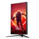 AOC AGON AG275QXN écran PC 68,6 cm (27") 2560 x 1440 pixels Quad HD Noir, Rouge