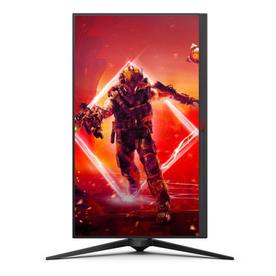 AOC AGON AG275QXN écran PC 68,6 cm (27") 2560 x 1440 pixels Quad HD Noir, Rouge