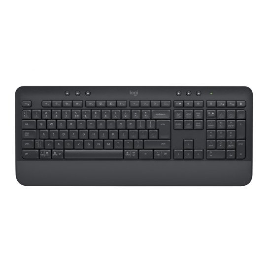 Logitech Signature K650 clavier RF sans fil + Bluetooth QWERTY US International Graphite