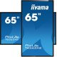 iiyama T6562AS-B1 affichage de messages Écran plat interactif 163,8 cm (64.5") IPS 500 cd/m² 4K Ultra HD Noir Écran tactile Intégré dans le processeur Android 8.0 24/7 iiyama T6562AS-B1 affichage de messages Écran plat interactif 163,8 cm (64.5") IPS 500 cd/m² 4K Ultra HD Noir Écran tactile Intégré dans le processeur Android 8.0 24/7