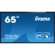 iiyama T6562AS-B1 affichage de messages Écran plat interactif 163,8 cm (64.5") IPS 500 cd/m² 4K Ultra HD Noir Écran tactile Intégré dans le processeur Android 8.0 24/7 iiyama T6562AS-B1 affichage de messages Écran plat interactif 163,8 cm (64.5") IPS 500 cd/m² 4K Ultra HD Noir Écran tactile Intégré dans le processeur Android 8.0 24/7
