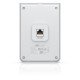 Ubiquiti Networks Unifi 6 In-Wall 573,5 Mbit/s Blanc Connexion Ethernet, supportant l'alimentation via ce port (PoE)