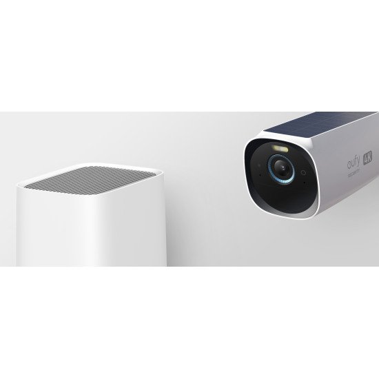 Eufy T88713W1 caméra de sécurité Boîte Caméra de sécurité IP Extérieure 3840 x 2160 pixels Mur Eufy T88713W1 caméra de sécurité Boîte Caméra de sécurité IP Extérieure 3840 x 2160 pixels Mur