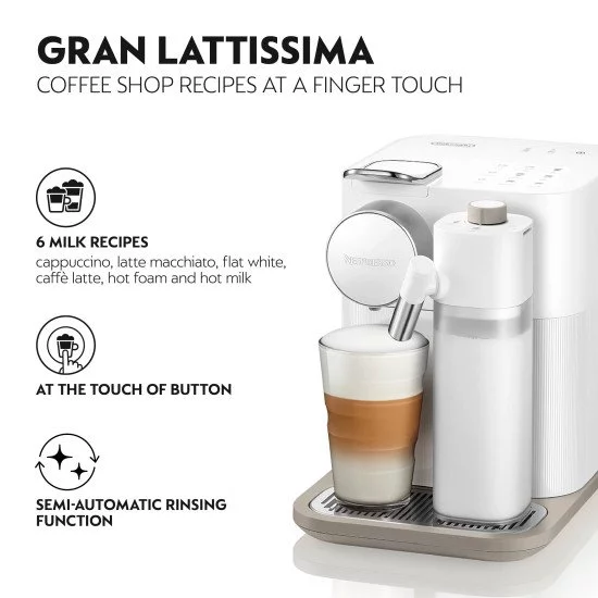 De'Longhi Lattissima Touch Cafetière à dosette 0,9 L