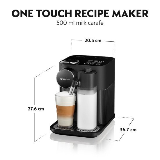 De'Longhi Gran Lattissima EN640.B Semi-automatique Cafetière à dosette 1 L