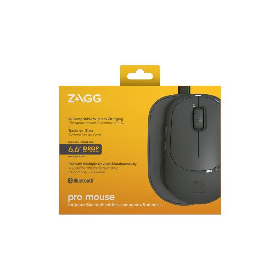 ZAGG Pro Mouse souris Droitier Bluetooth 1000 DPI