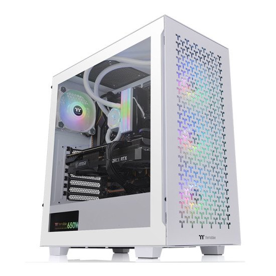 Thermaltake CA-1S3-00M6WN-03 unité centrale Midi Tower Blanc