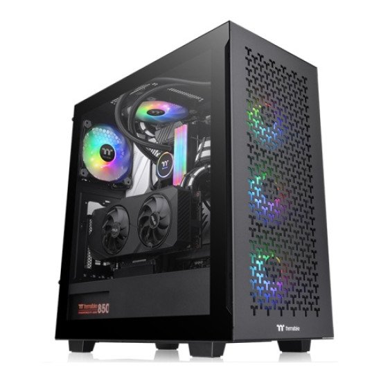 Thermaltake CA-1S3-00M1WN-03 unité centrale Midi Tower Noir