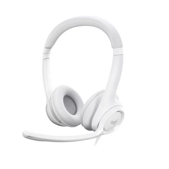 Logitech H390 Casque Avec fil Arceau Bureau/Centre d'appels USB Type-A Blanc Logitech H390 Casque Avec fil Arceau Bureau/Centre d'appels USB Type-A Blanc