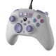 Turtle Beach REACT-R Violet, Blanc USB Manette de jeu PC, Xbox One, Xbox Series S, Xbox Series X