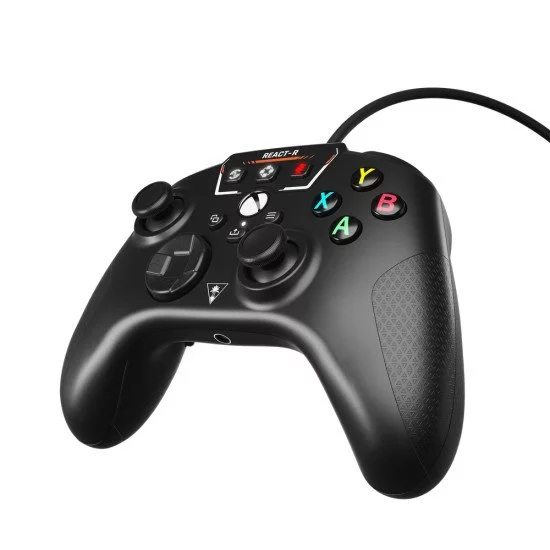 Turtle Beach REACT-R Noir USB Manette de jeu PC, Xbox One, Xbox Series S, Xbox Series X Turtle Beach REACT-R Noir USB Manette de jeu PC, Xbox One, Xbox Series S, Xbox Series X